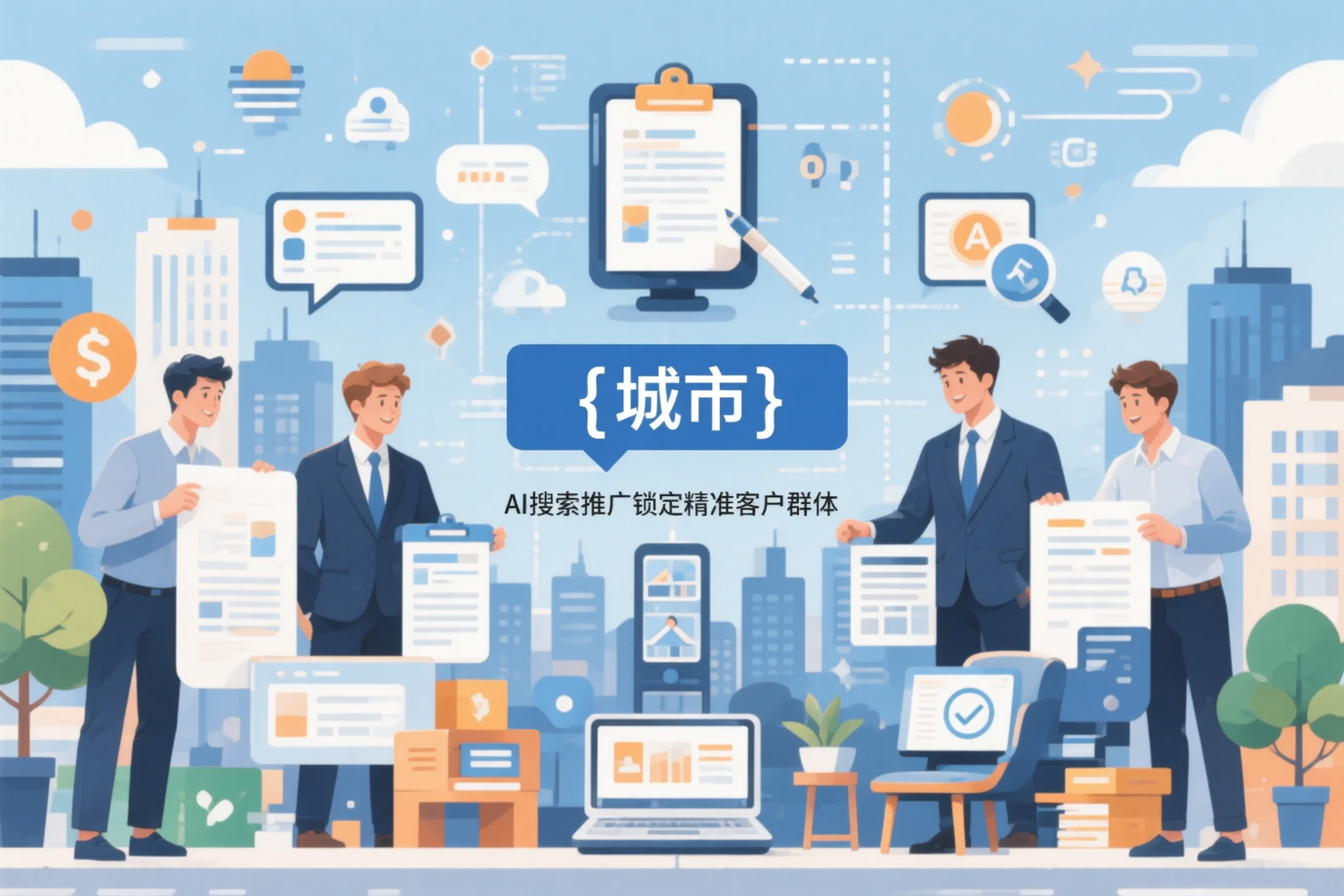 武威公司如何用AI搜索推广锁定精准客户群体