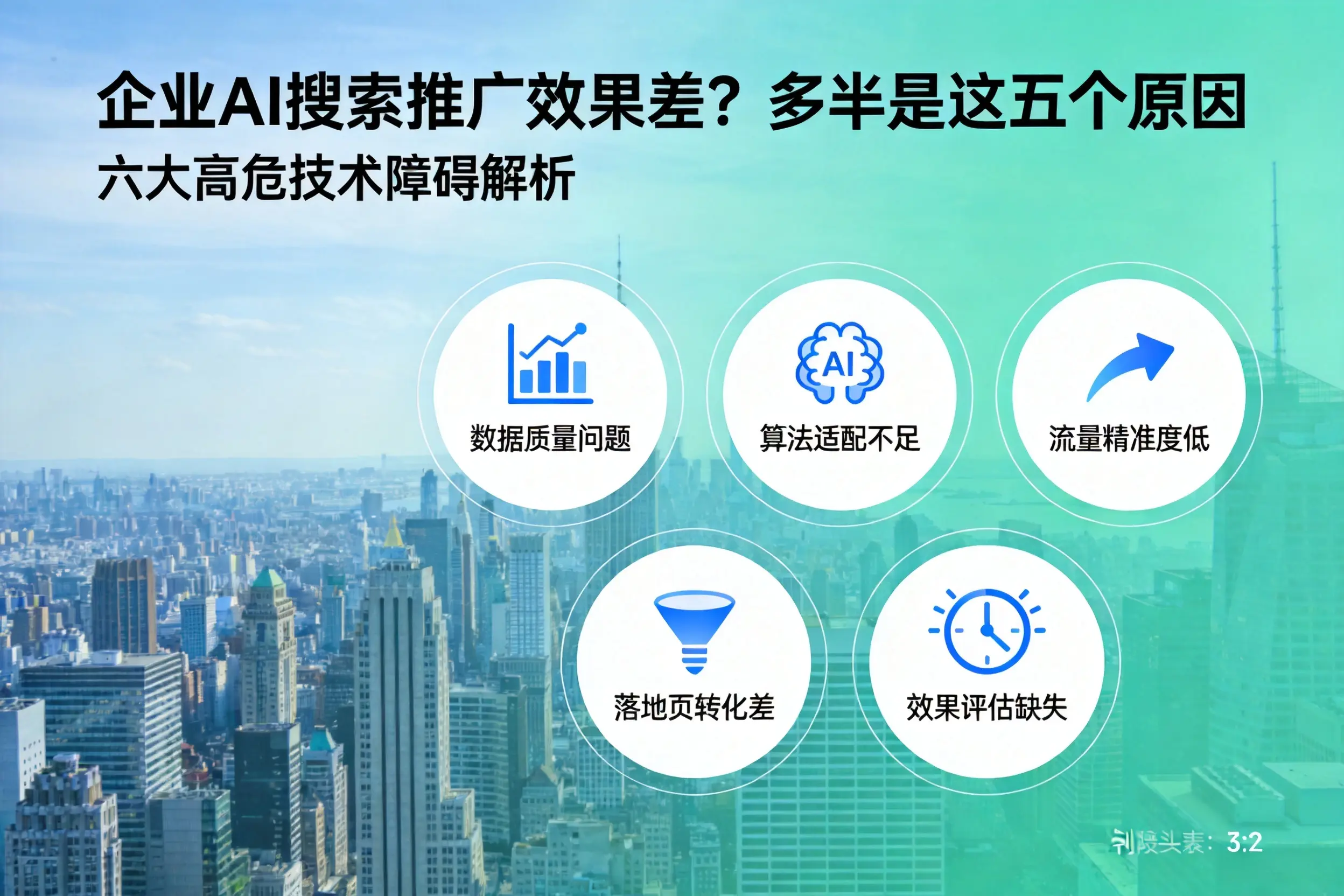 武威企业AI搜索推广效果差?多半是这五个原因