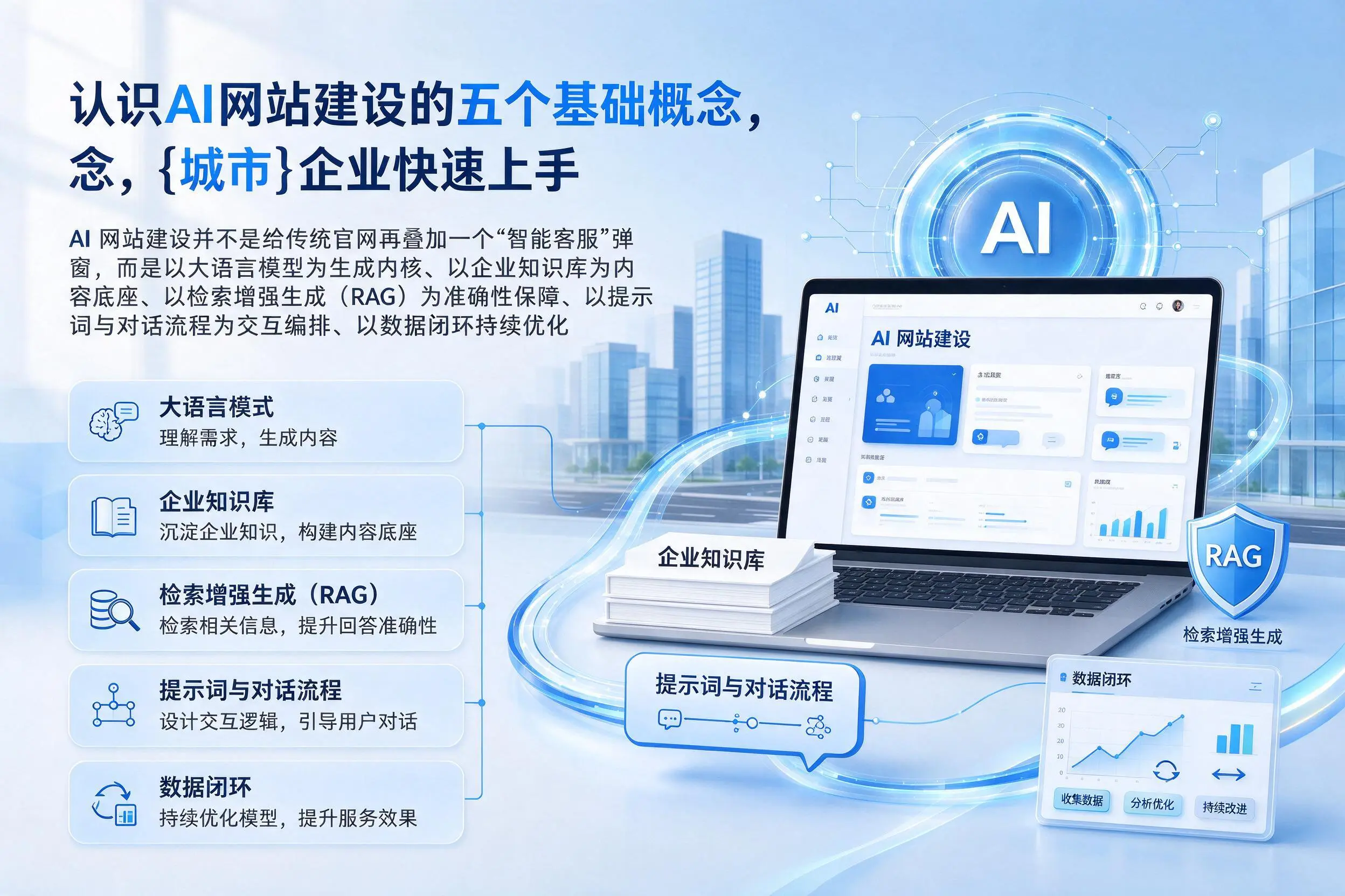 认识AI网站建设的五个基础概念,武威企业快速上手