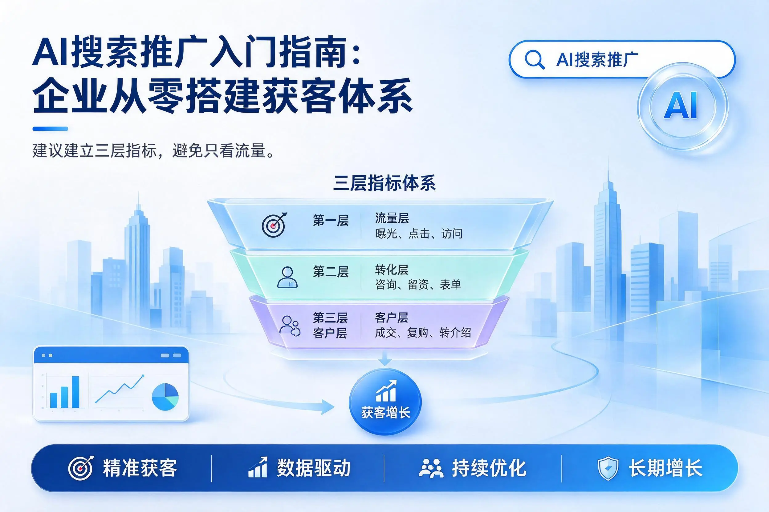 AI搜索推广入门指南:武威企业从零搭建获客体系